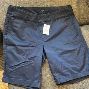 J. Crew Blue Bermuda Shorts Classic Summer Style